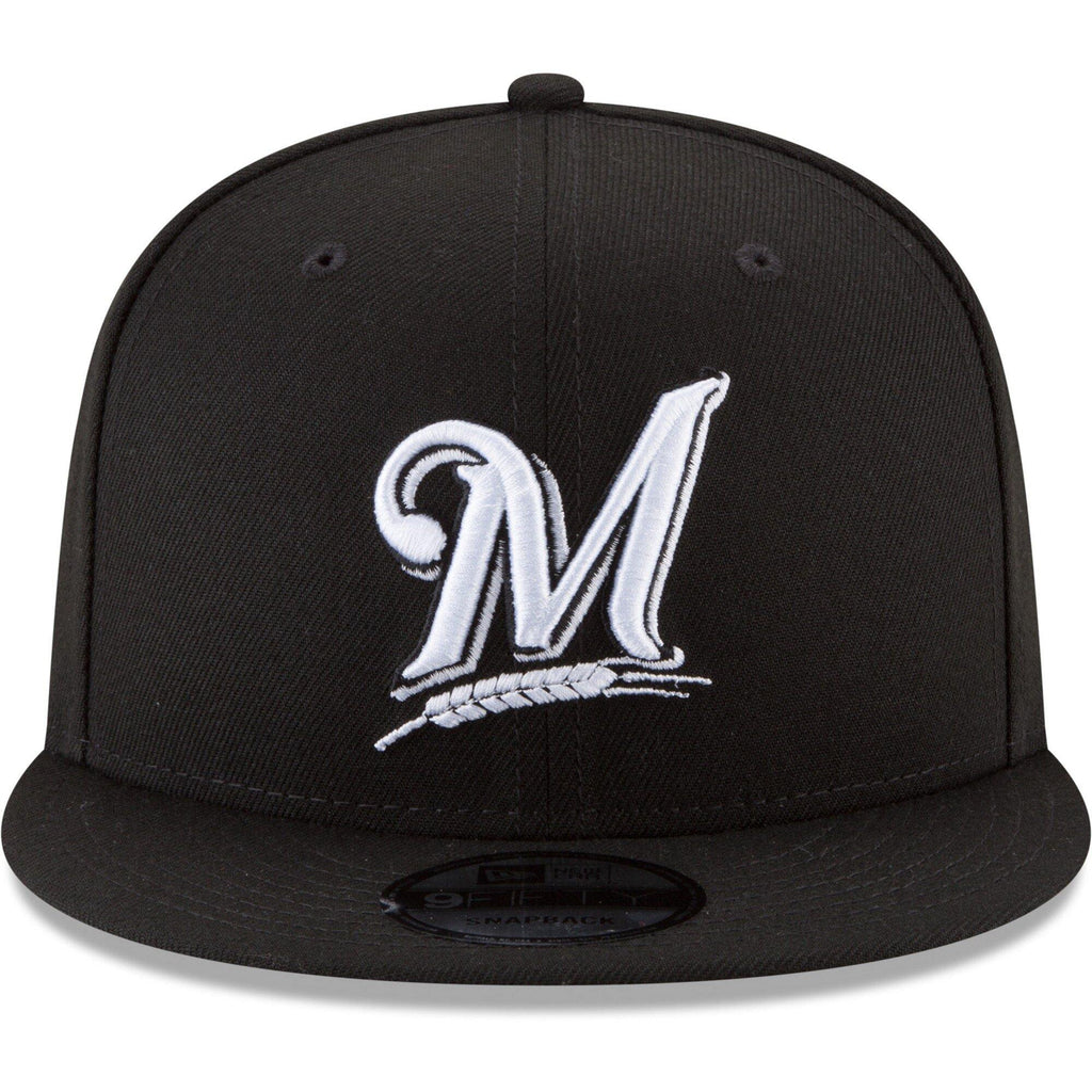 [11591039] Mens New Era MLB Basic 9Fifty Snapback - Milwaukee Brewers - sneakAR