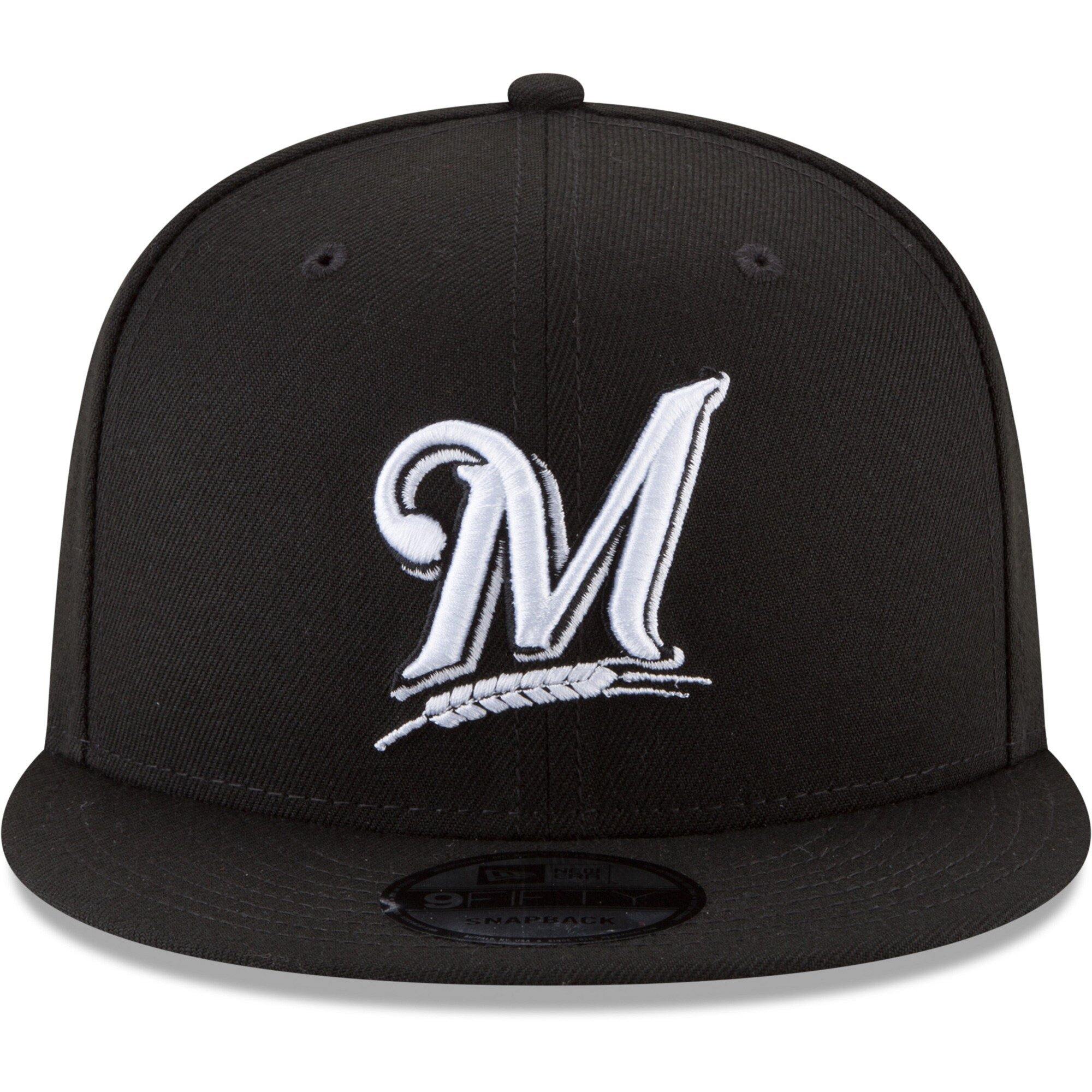 [11591039] Mens New Era MLB Basic 9Fifty Snapback - Milwaukee Brewers - sneakAR