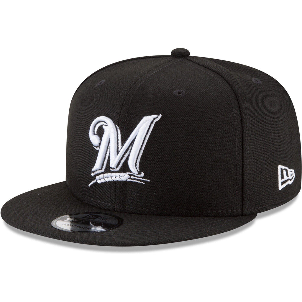[11591039] Mens New Era MLB Basic 9Fifty Snapback - Milwaukee Brewers - sneakAR