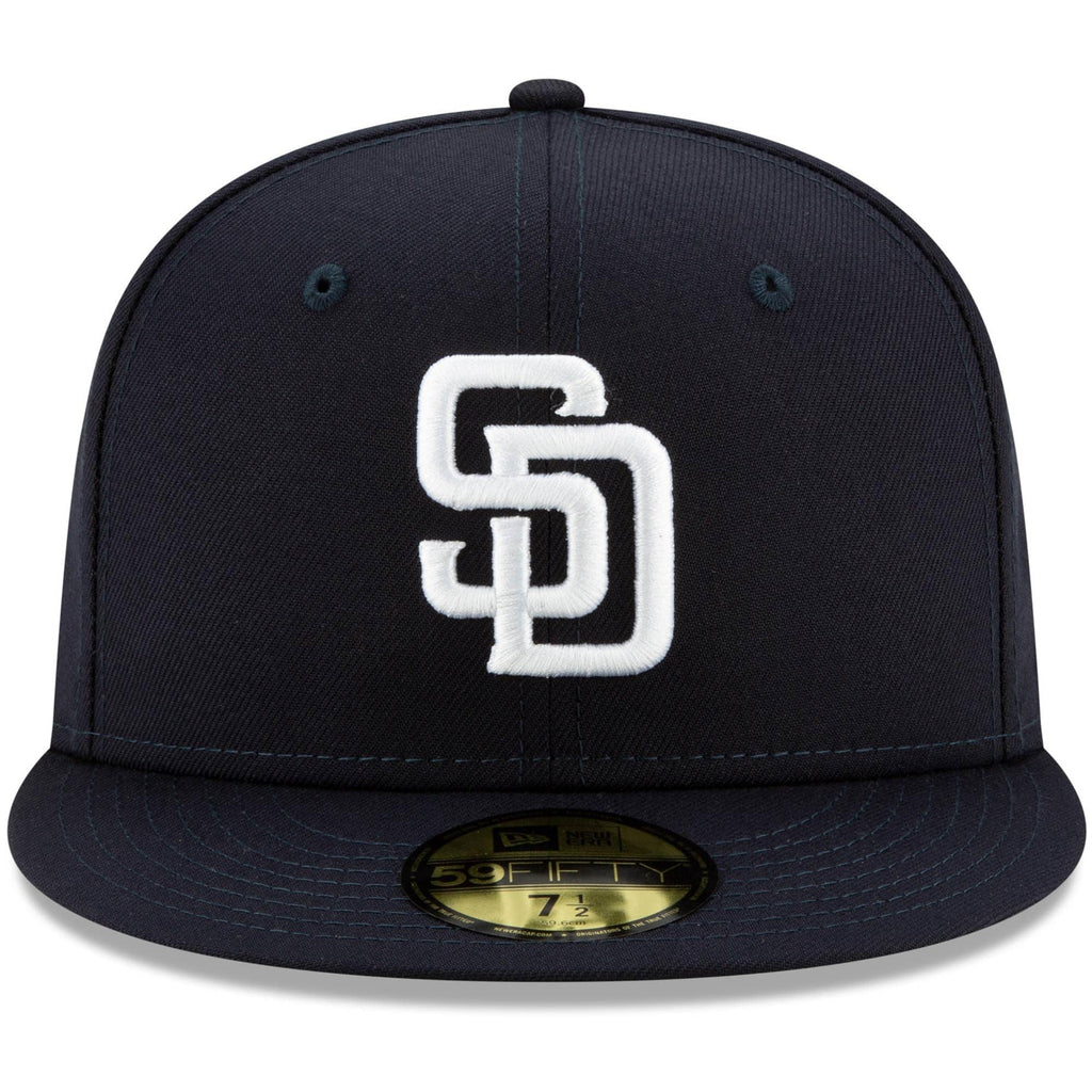 [11591110] Mens New Era MLB League Basic 59Fifty Fitted - San Diego Padres - sneakAR