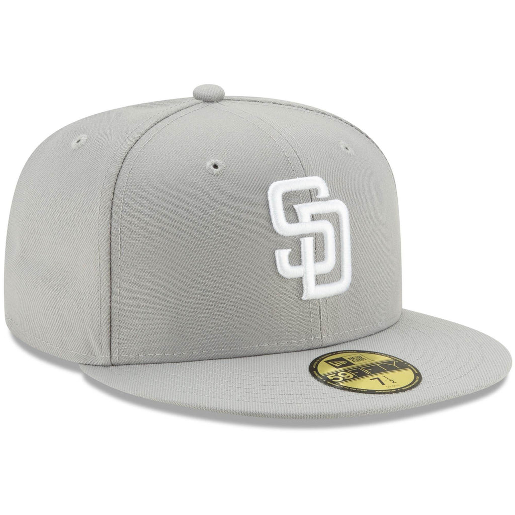 [11591111] Mens New Era MLB League Basic 59Fifty Fitted - San Diego Padres - sneakAR