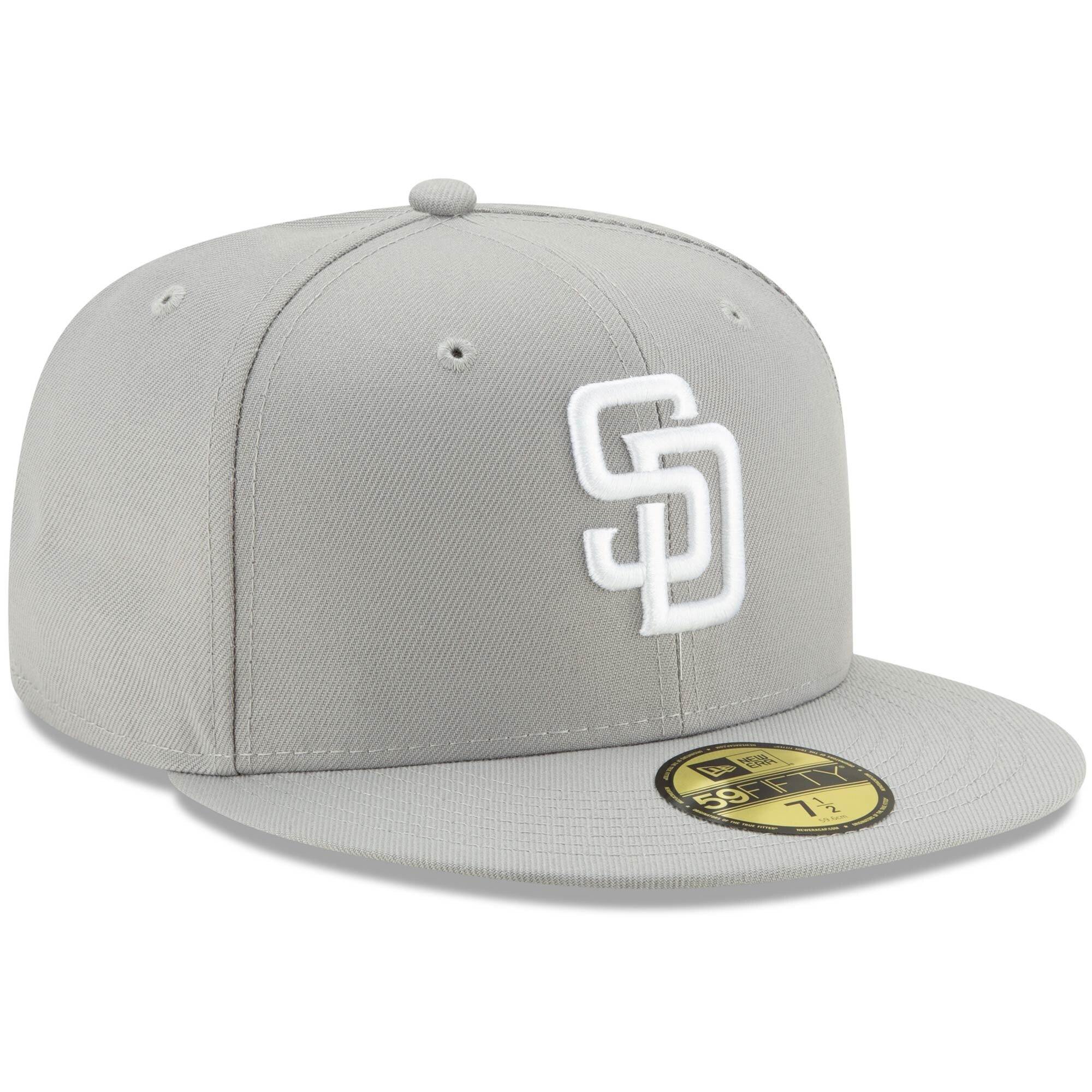 [11591111] Mens New Era MLB League Basic 59Fifty Fitted - San Diego Padres - sneakAR