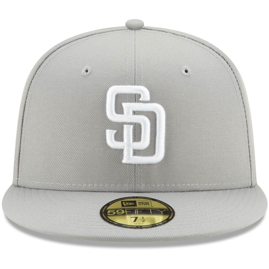 [11591111] Mens New Era MLB League Basic 59Fifty Fitted - San Diego Padres - sneakAR