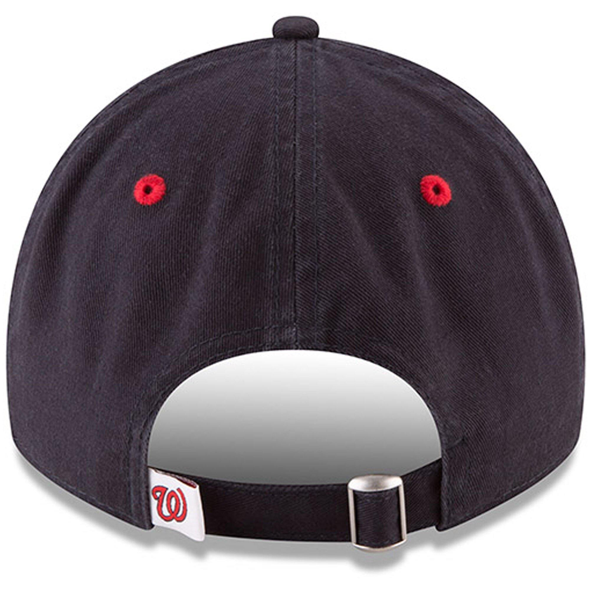 [11591482] Mens New Era MLB Core Classic 9Twenty Strapback Hat - Nationals - sneakAR