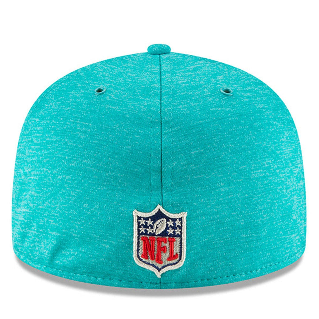 [11762999] Mens New Era NFL 2018 Sideline Home Official 59Fifty Fitted Dolphins - sneakAR