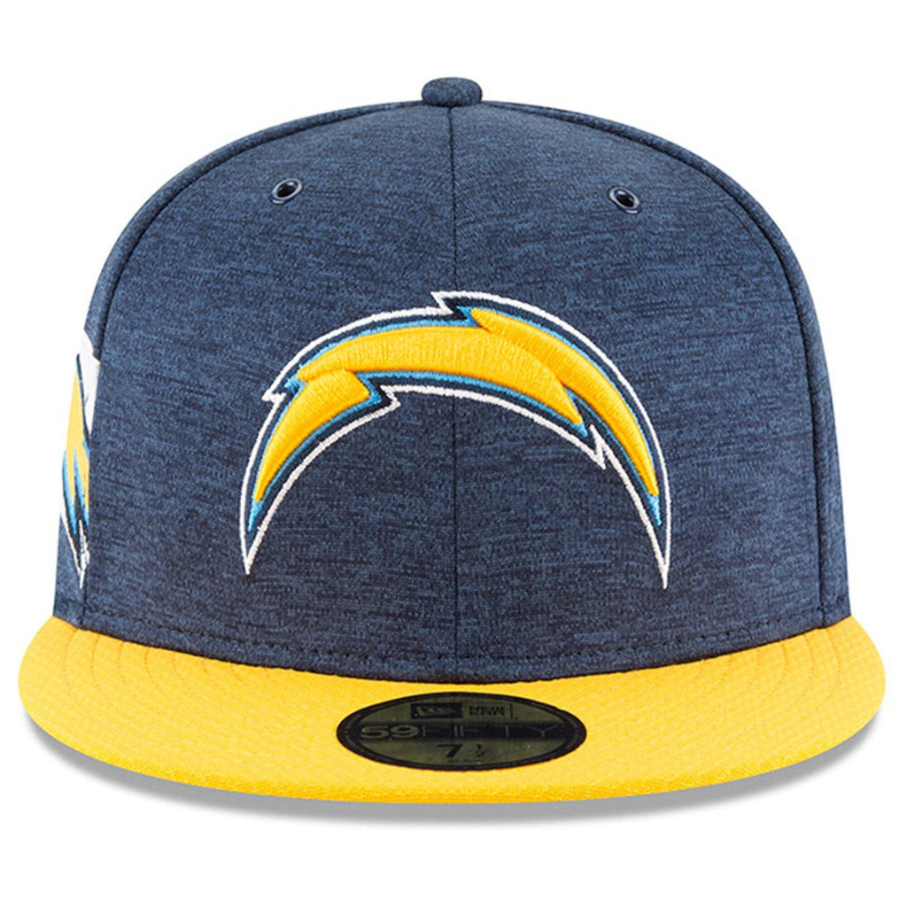 [11763003] Mens New Era NFL 2018 Sideline Home Official 59Fifty Fitted Chargers - sneakAR
