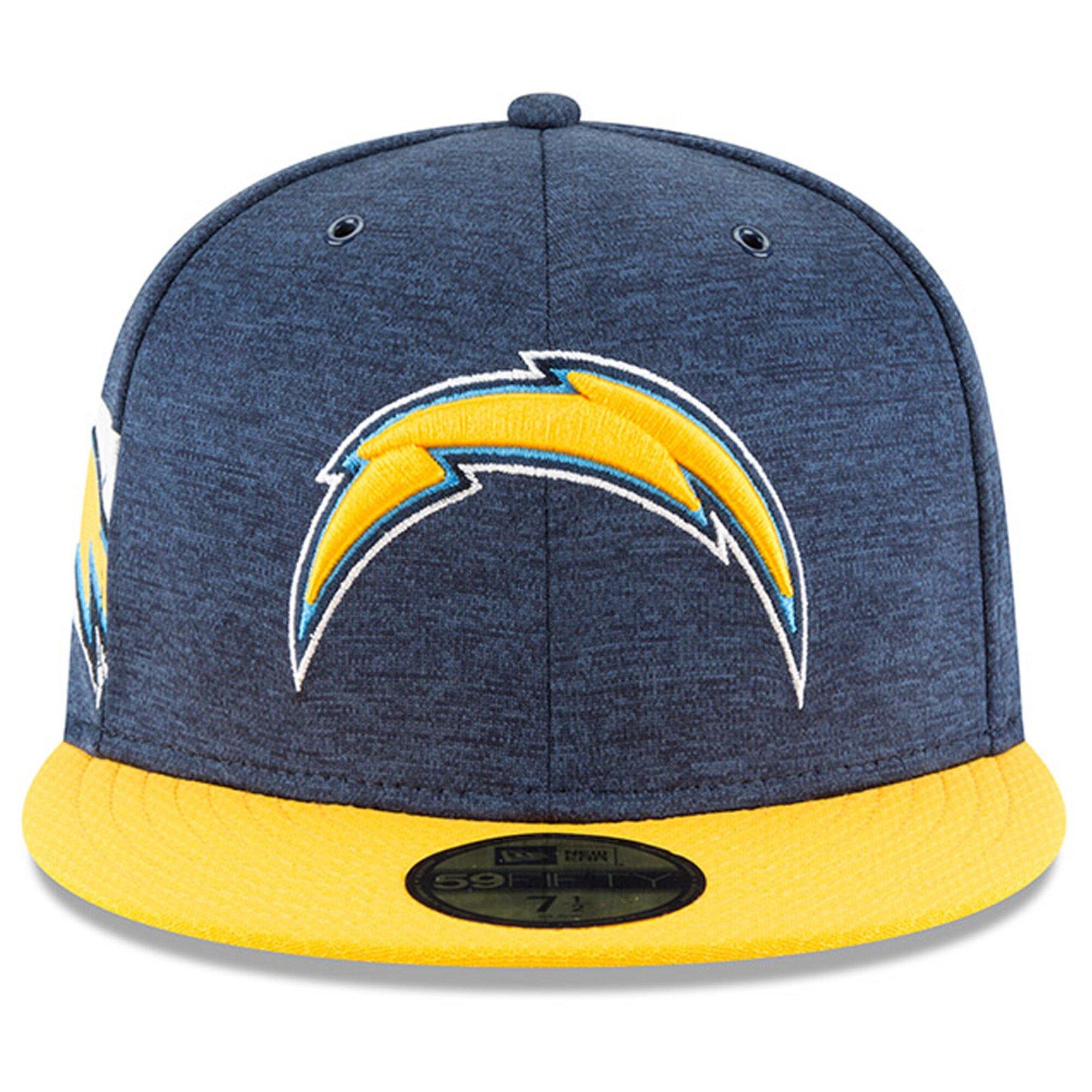 [11763003] Mens New Era NFL 2018 Sideline Home Official 59Fifty Fitted Chargers - sneakAR