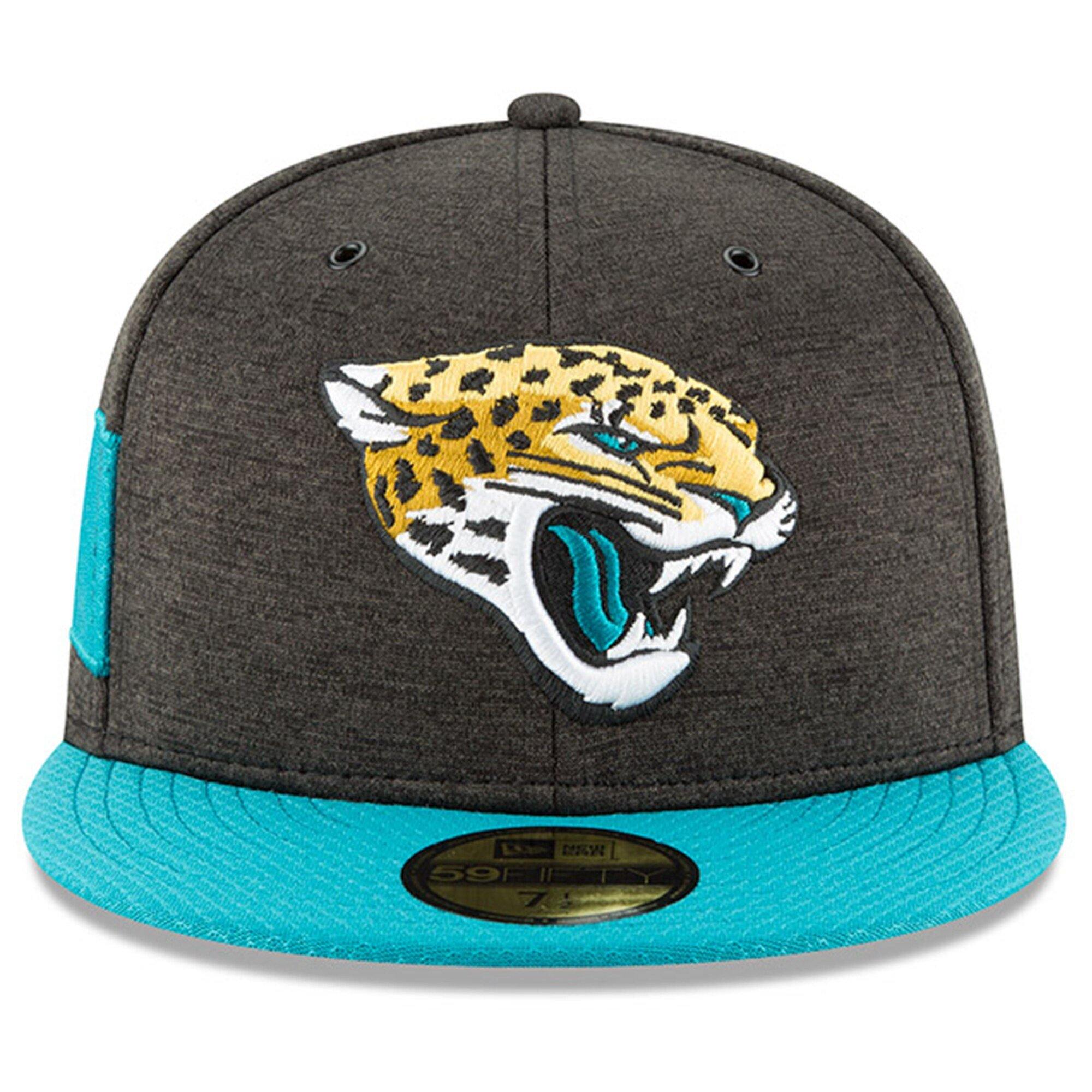 [11763005] Mens New Era NFL 2018 Sideline Home Official 59Fifty Fitted - Jaguars - sneakAR