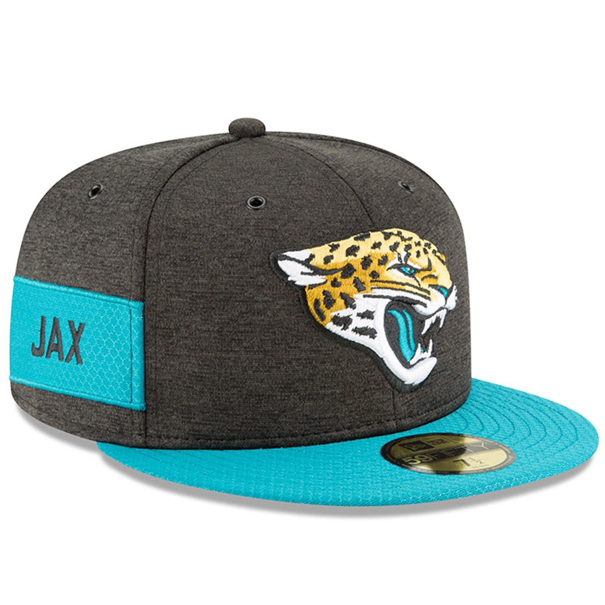 [11763005] Mens New Era NFL 2018 Sideline Home Official 59Fifty Fitted - Jaguars - sneakAR