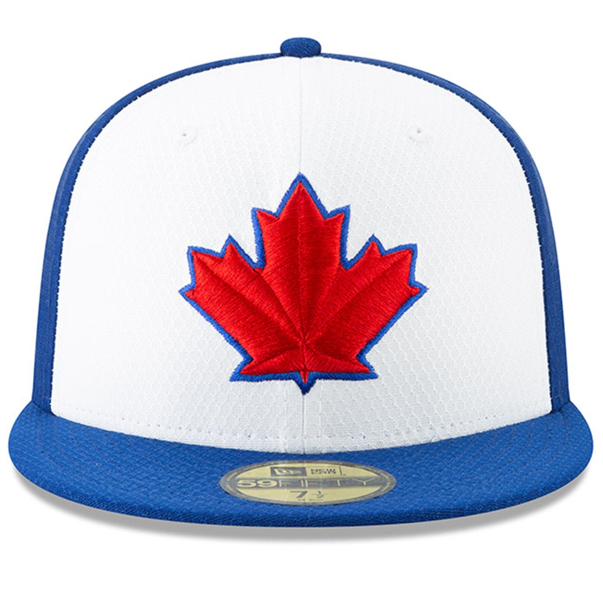 [11900013] Mens New Era MLB 2019 Batting Practice 59FIFTY Fitted Toronto Blue Jays