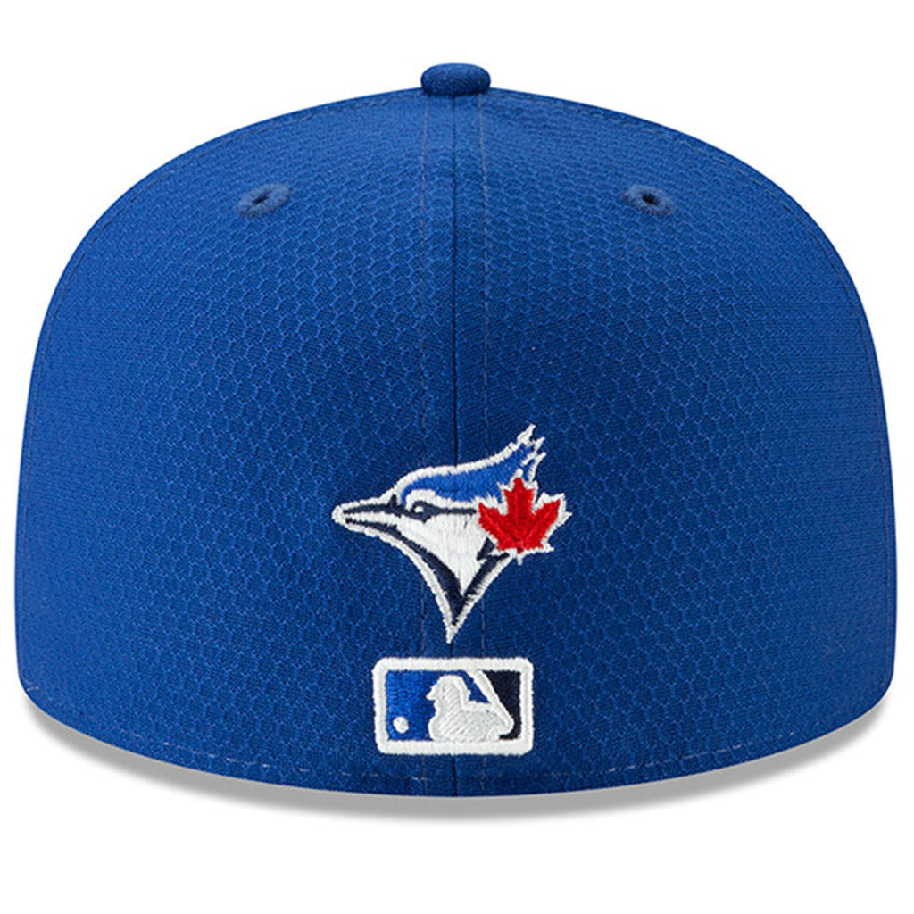 [11900013] Mens New Era MLB 2019 Batting Practice 59FIFTY Fitted Toronto Blue Jays