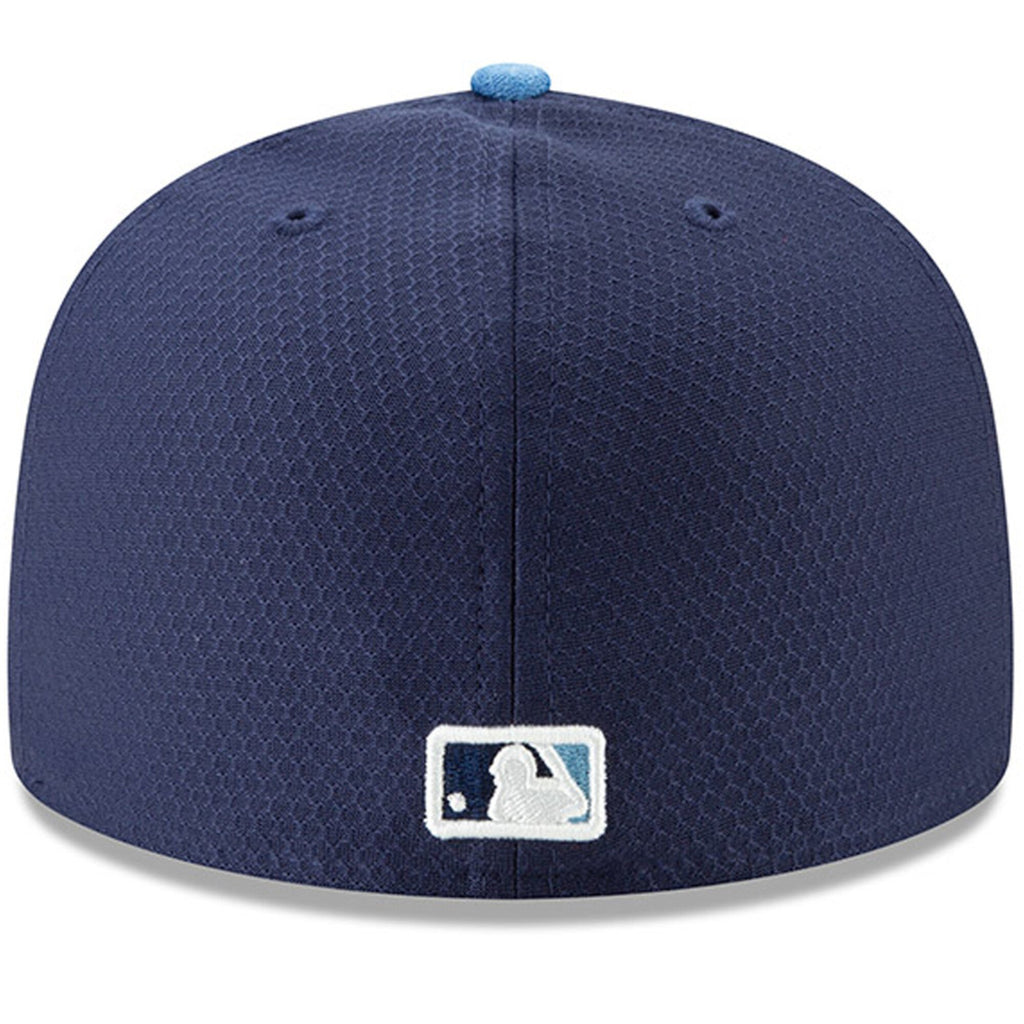 [11900016] Mens New Era MLB 2019 Batting Practice 59FIFTY Fitted Tampa Bay Rays