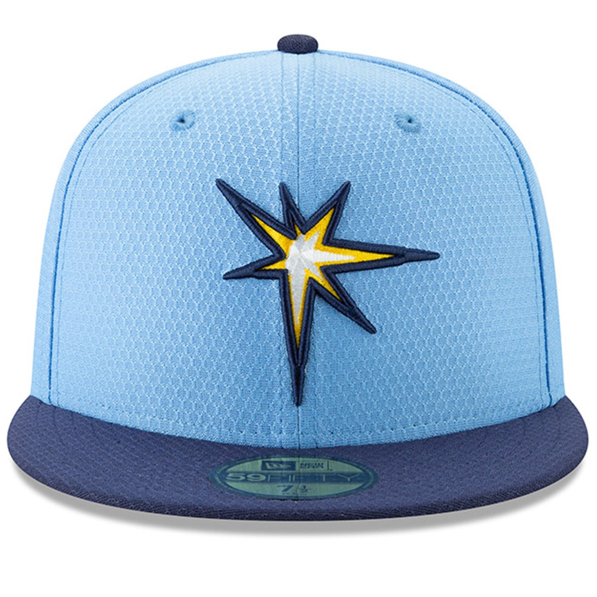 [11900017] Mens New Era MLB 2019 Batting Practice 59FIFTY Fitted Tampa Bay Rays