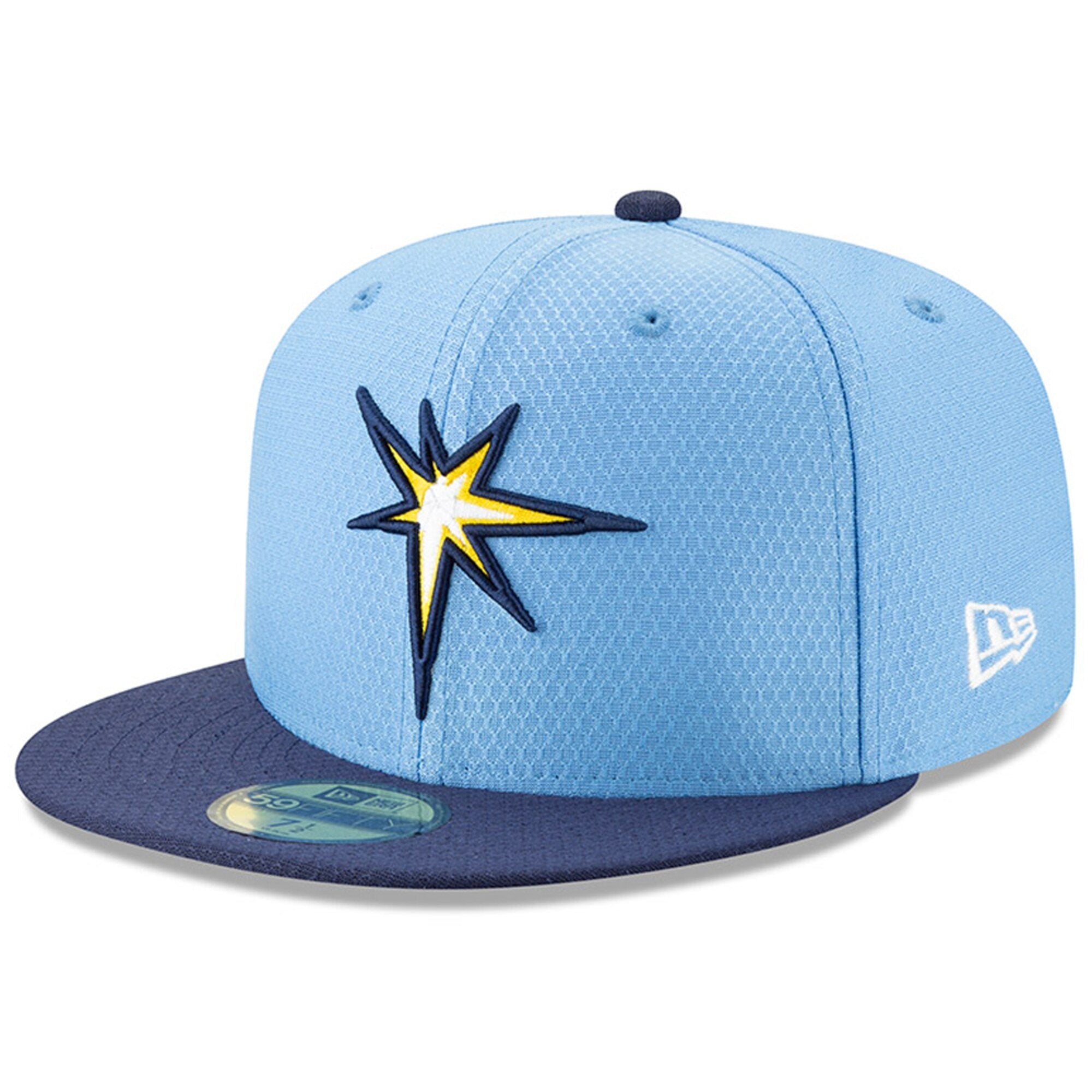 [11900017] Mens New Era MLB 2019 Batting Practice 59FIFTY Fitted Tampa Bay Rays