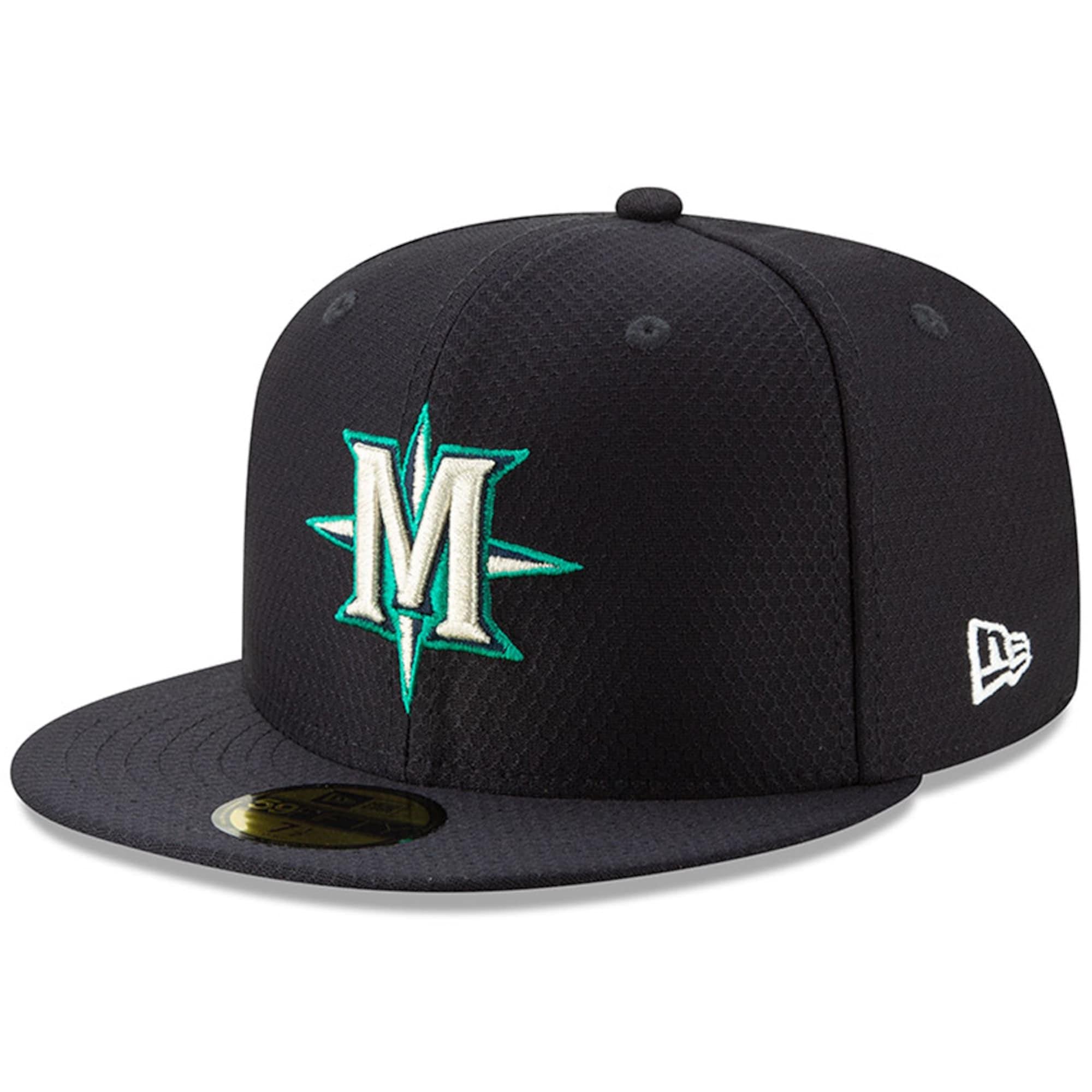 [11900019] Mens New Era MLB 2019 Batting Practice 59FIFTY Fitted - Mariners - sneakAR