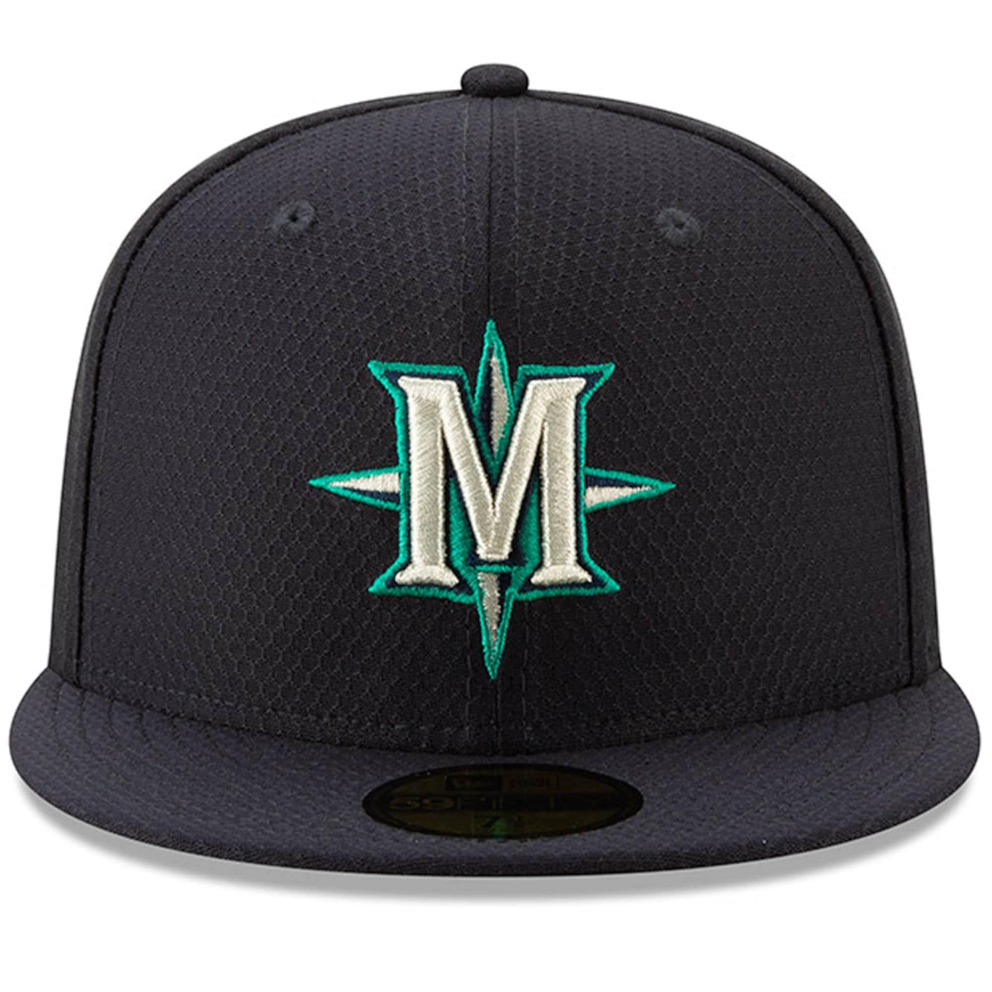 [11900019] Mens New Era MLB 2019 Batting Practice 59FIFTY Fitted - Mariners - sneakAR