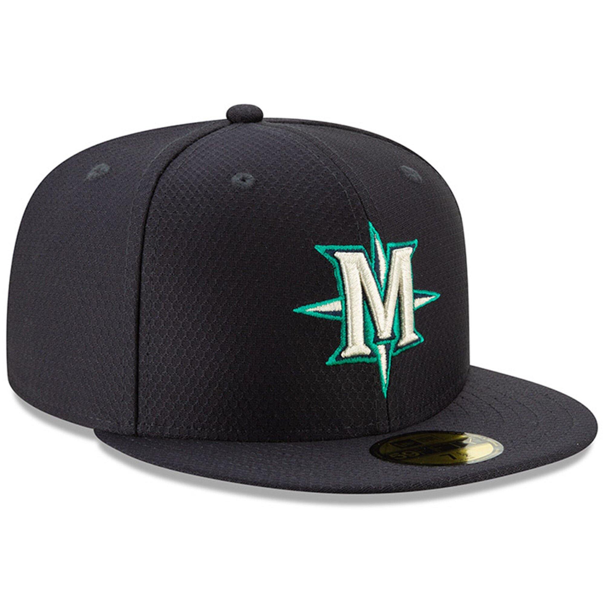 [11900019] Mens New Era MLB 2019 Batting Practice 59FIFTY Fitted - Mariners - sneakAR