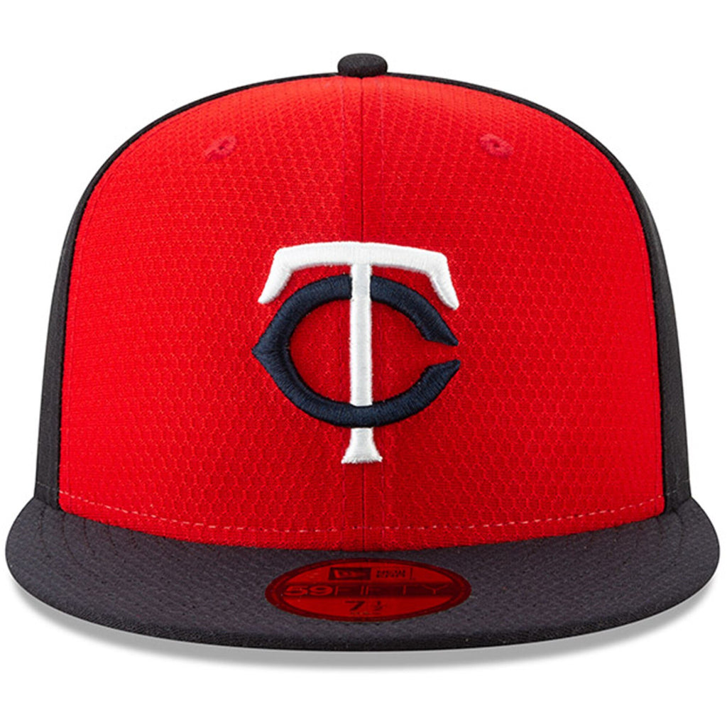 [11900029] Mens New Era MLB 2019 Batting Practice 59FIFTY Fitted Minnesota Twins