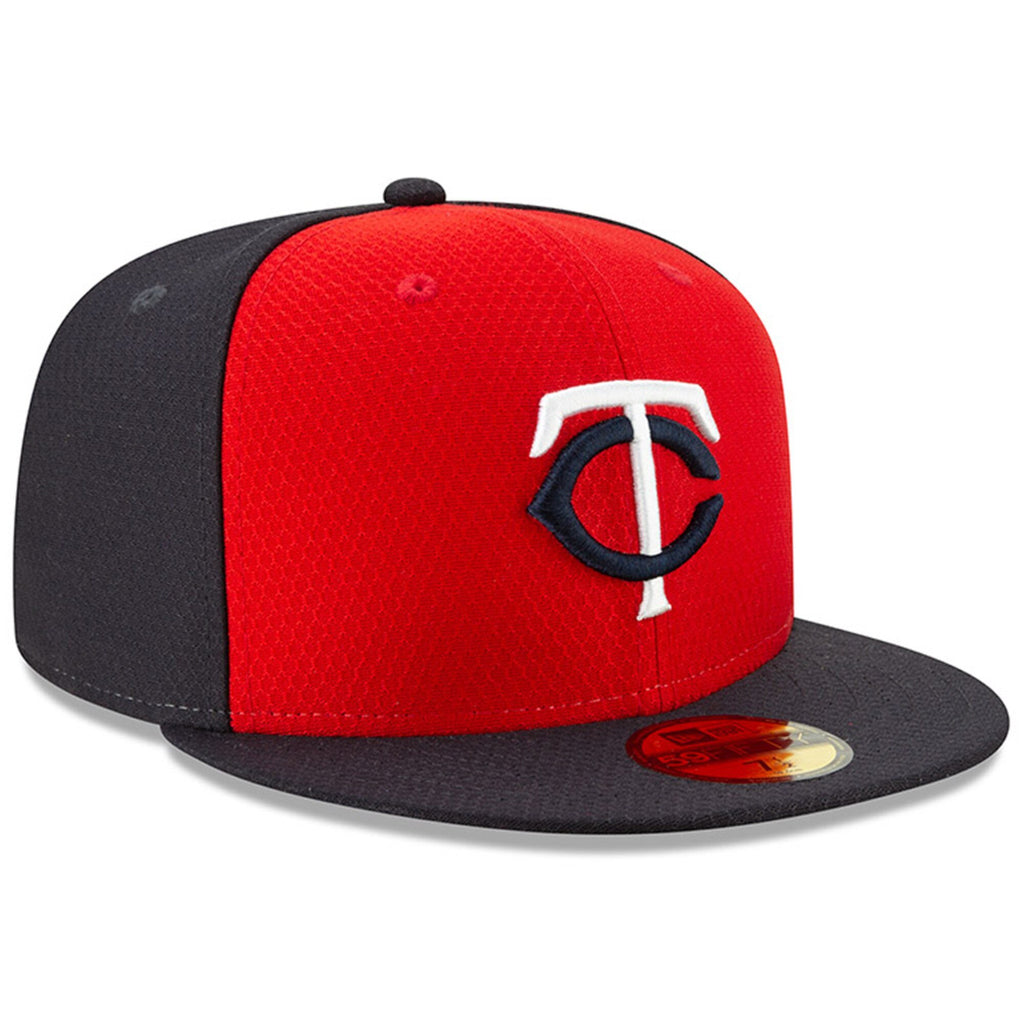 [11900029] Mens New Era MLB 2019 Batting Practice 59FIFTY Fitted Minnesota Twins