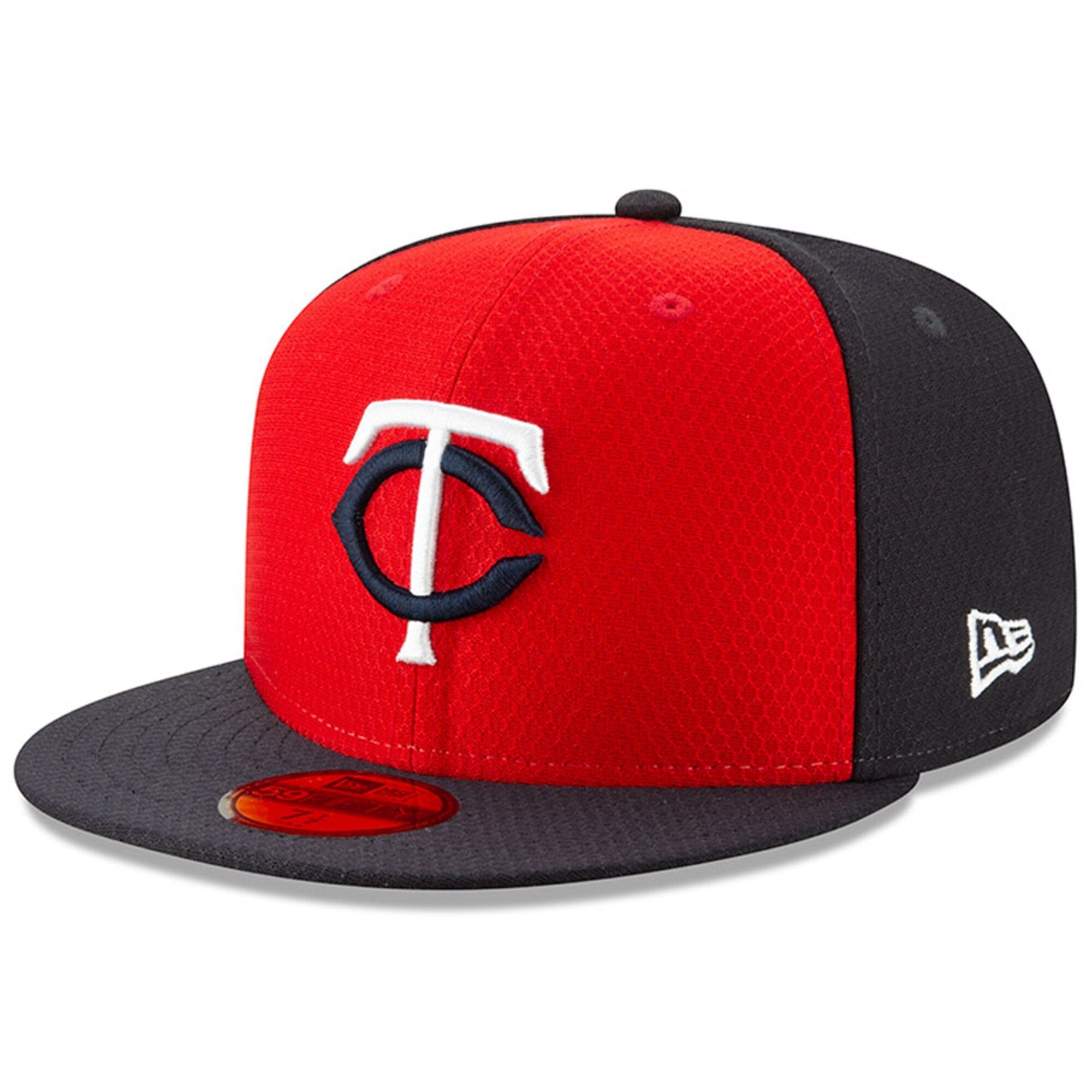 [11900029] Mens New Era MLB 2019 Batting Practice 59FIFTY Fitted Minnesota Twins
