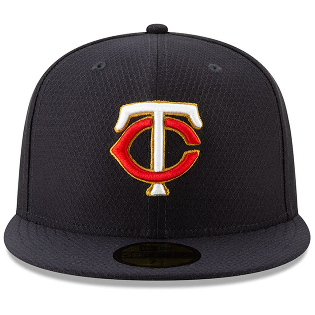 [11900030] Mens New Era MLB 2019 Batting Practice 59FIFTY Fitted Minnesota Twins