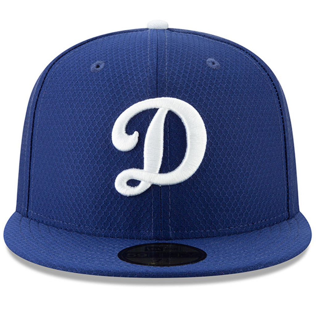 [11900036] Mens New Era MLB 2019 Batting Practice 59FIFTY Fitted Los Angeles Dodgers
