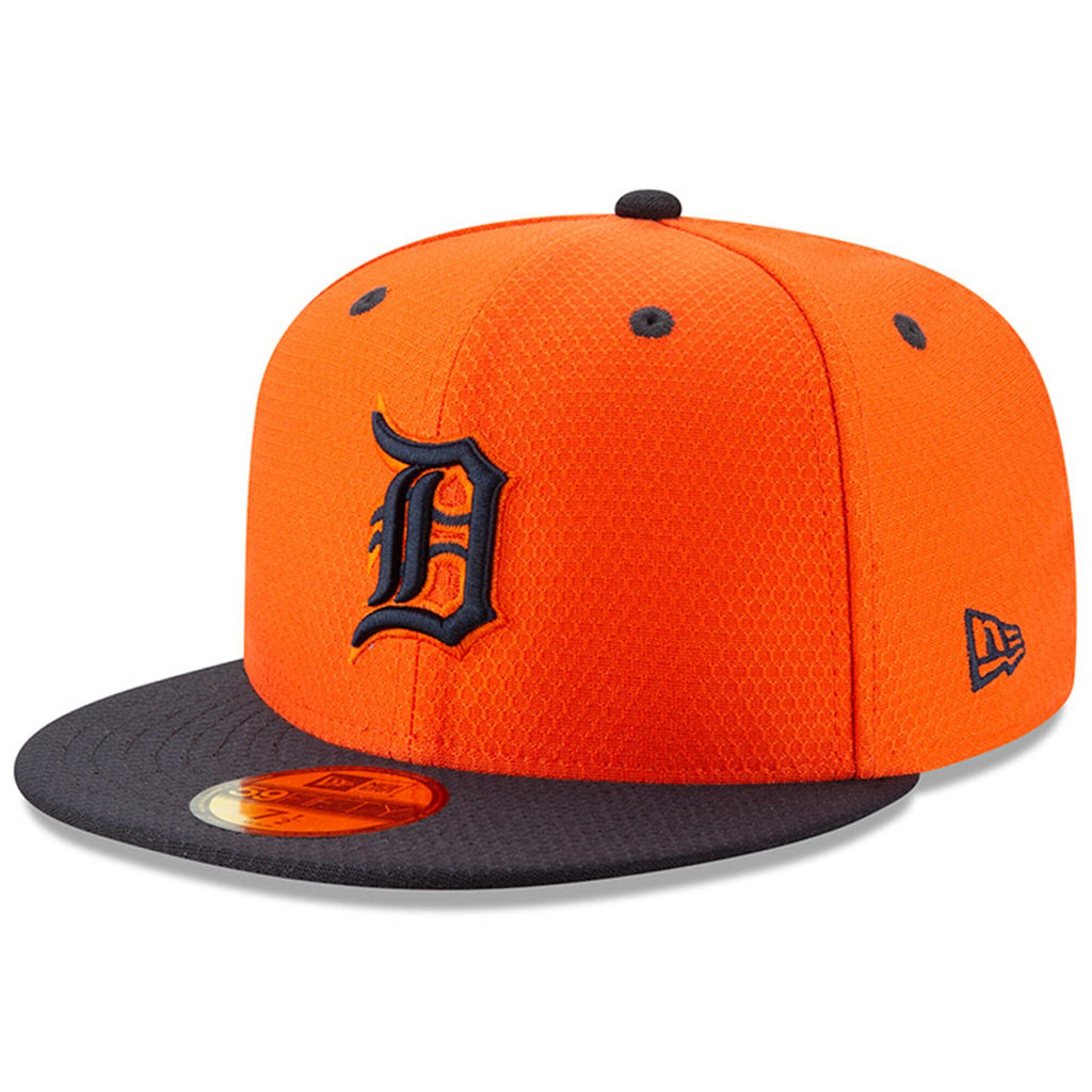 [11900039] Mens New Era MLB 2019 Batting Practice 59FIFTY Fitted Detroit Tigers