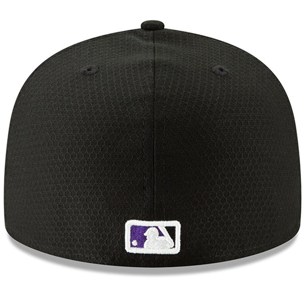 [11900043] Mens New Era MLB 2019 Batting Practice 59FIFTY Fitted Colorado Rockies