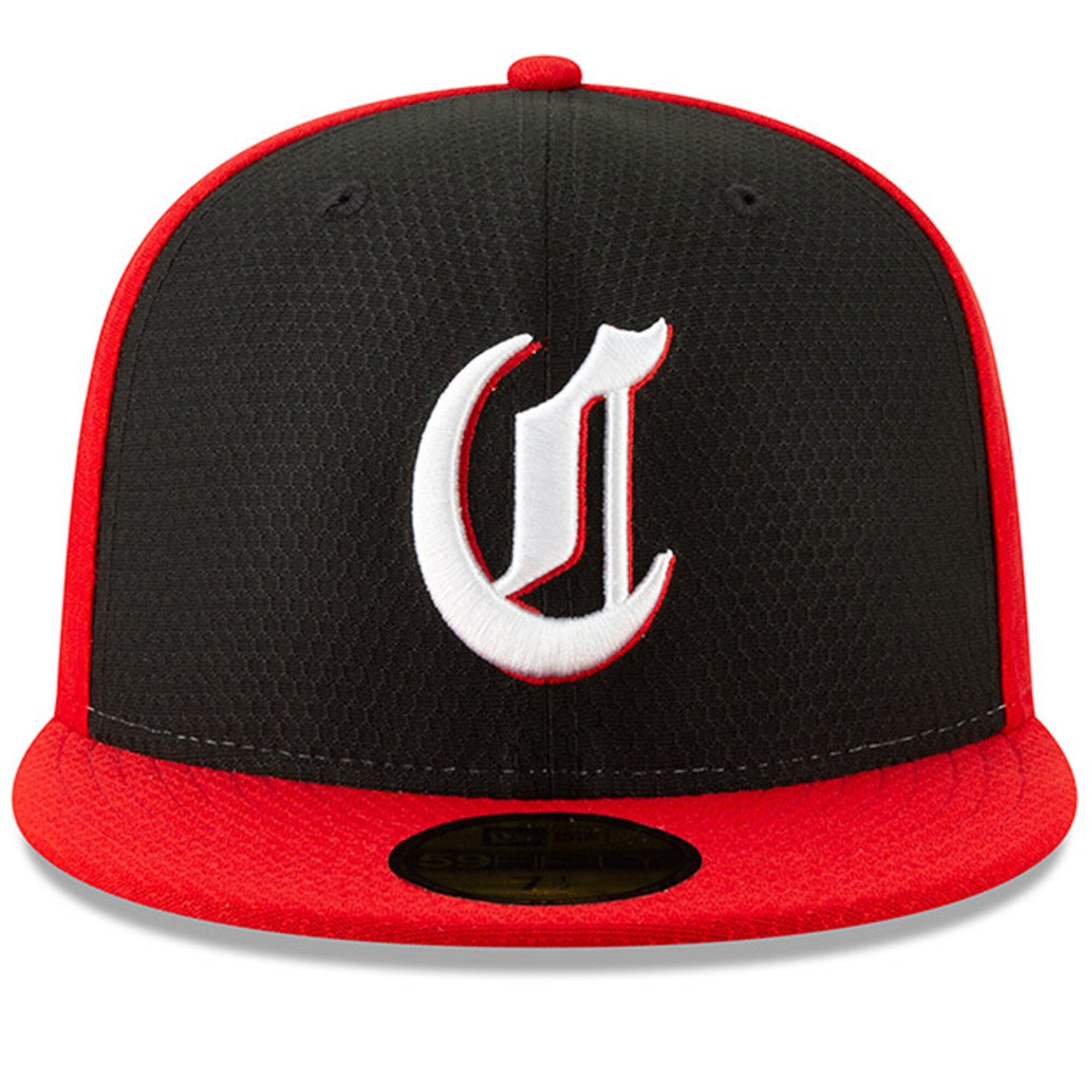 [11900045] Mens New Era MLB 2019 Batting Practice 59FIFTY Fitted Cincinnati Reds