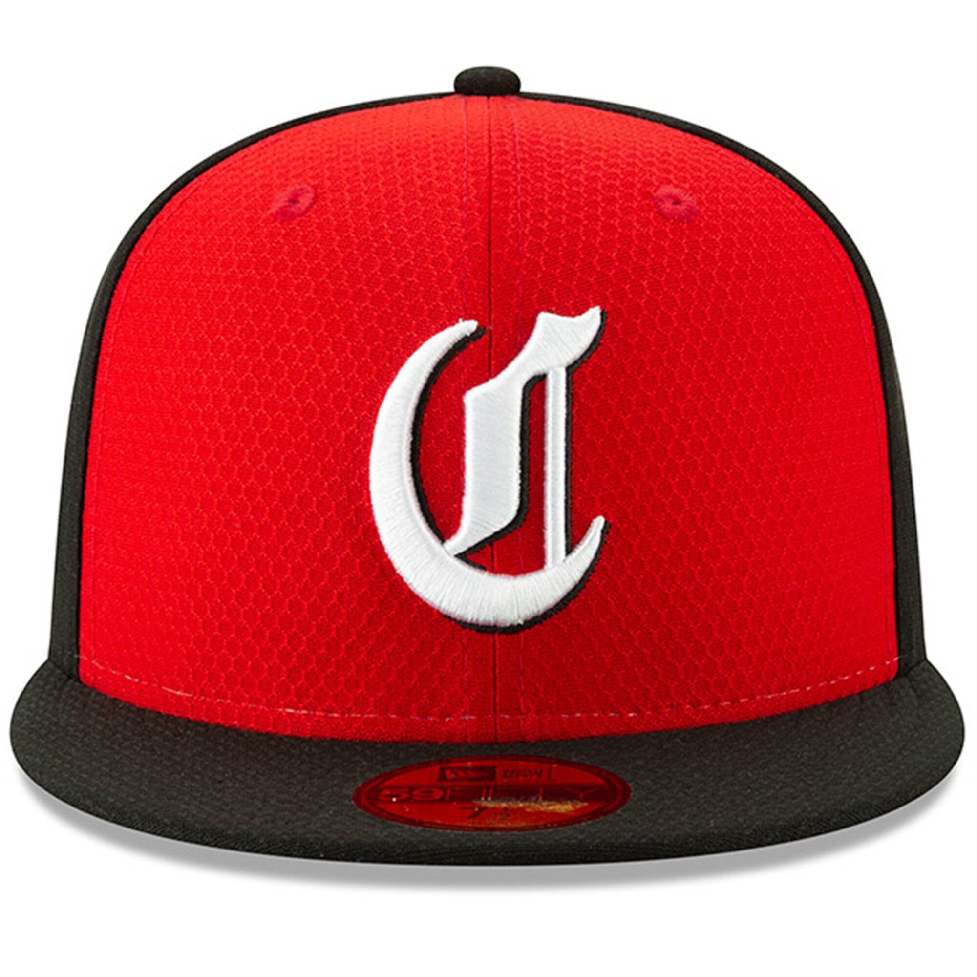 [11900046] Mens New Era MLB 2019 Batting Practice 59FIFTY Fitted Cincinnati Reds