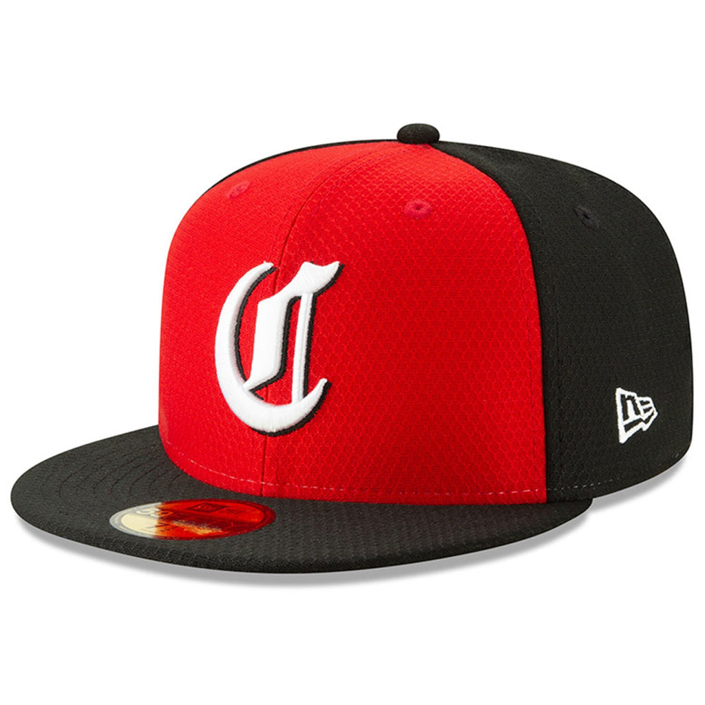 [11900046] Mens New Era MLB 2019 Batting Practice 59FIFTY Fitted Cincinnati Reds