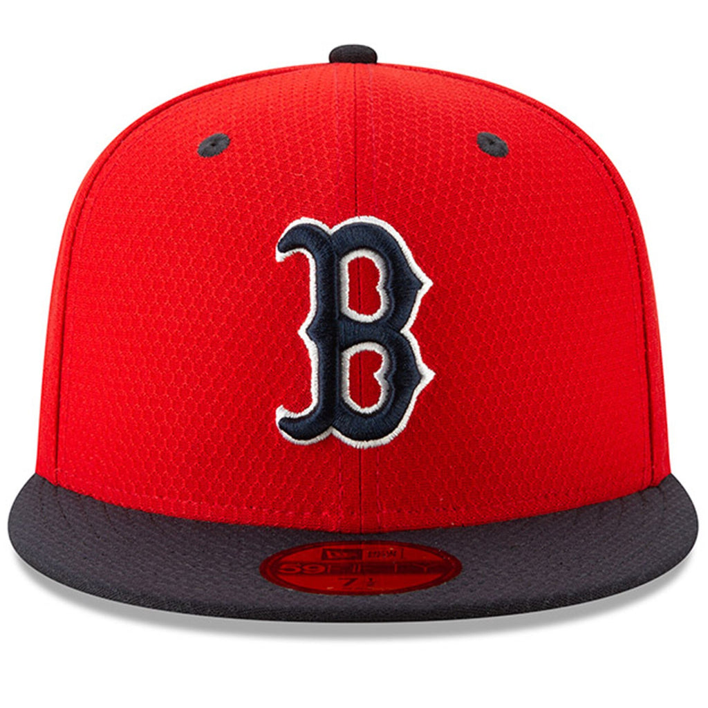 [11900051] Mens New Era MLB 2019 Batting Practice 59FIFTY Fitted Boston Red Sox