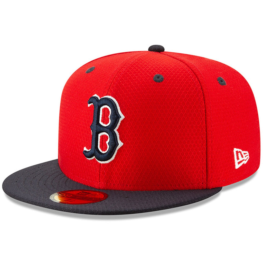 [11900051] Mens New Era MLB 2019 Batting Practice 59FIFTY Fitted Boston Red Sox
