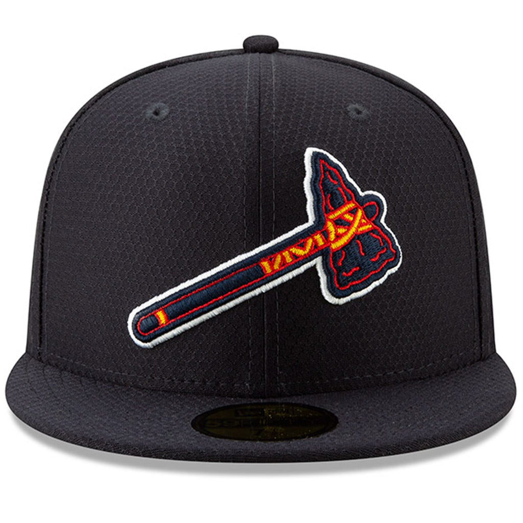 [11900054] Mens New Era MLB 2019 Batting Practice 59FIFTY Fitted Atlanta Braves
