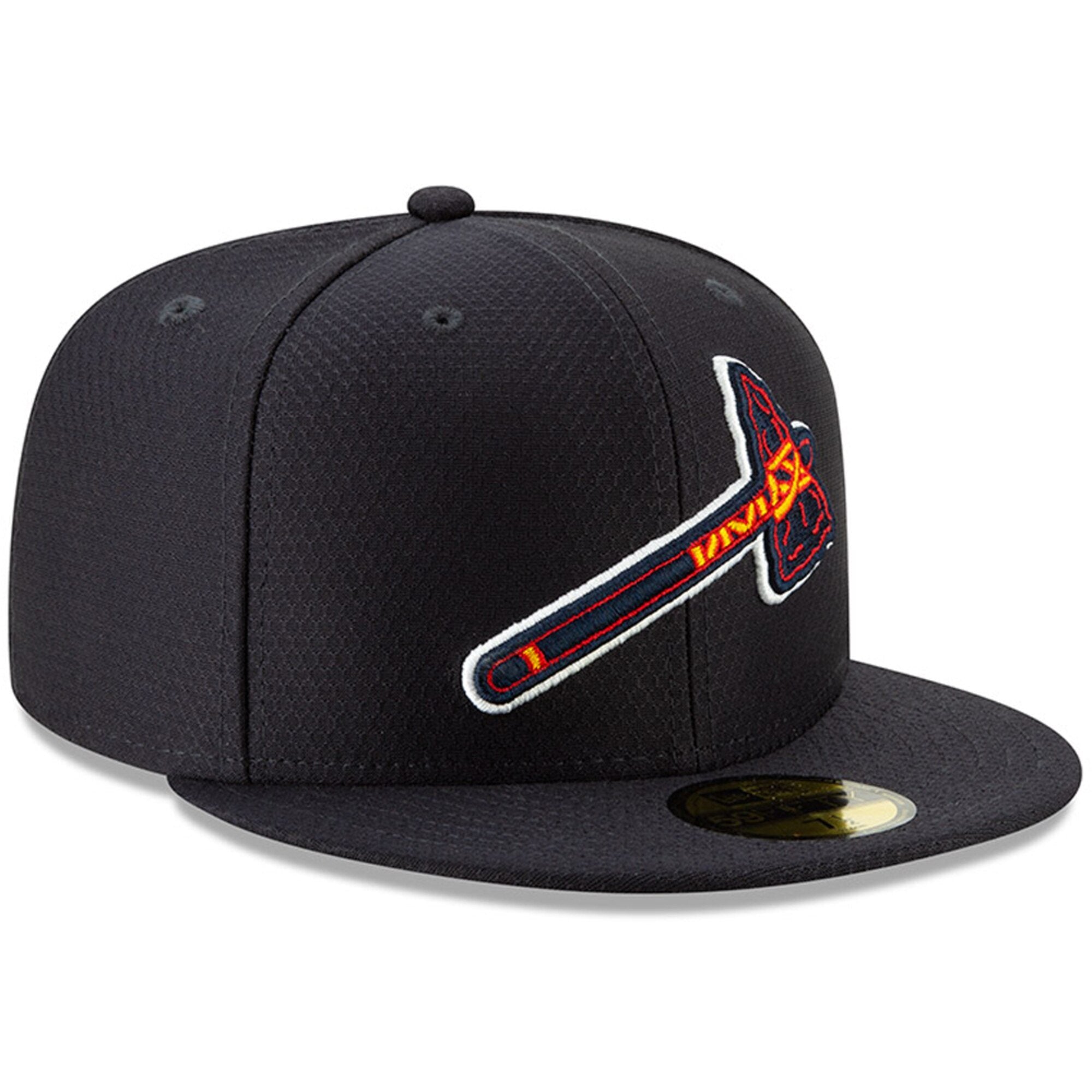 [11900054] Mens New Era MLB 2019 Batting Practice 59FIFTY Fitted Atlanta Braves