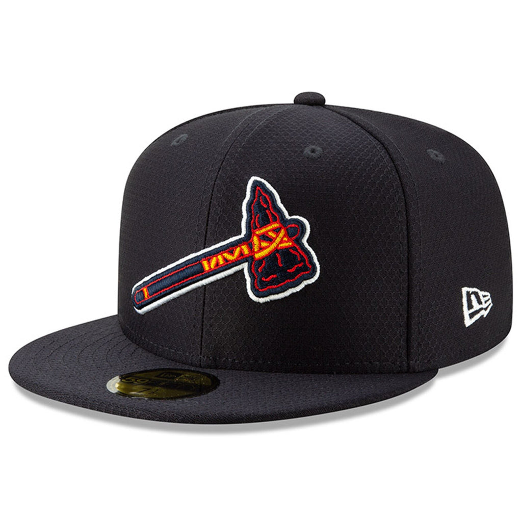 [11900054] Mens New Era MLB 2019 Batting Practice 59FIFTY Fitted Atlanta Braves