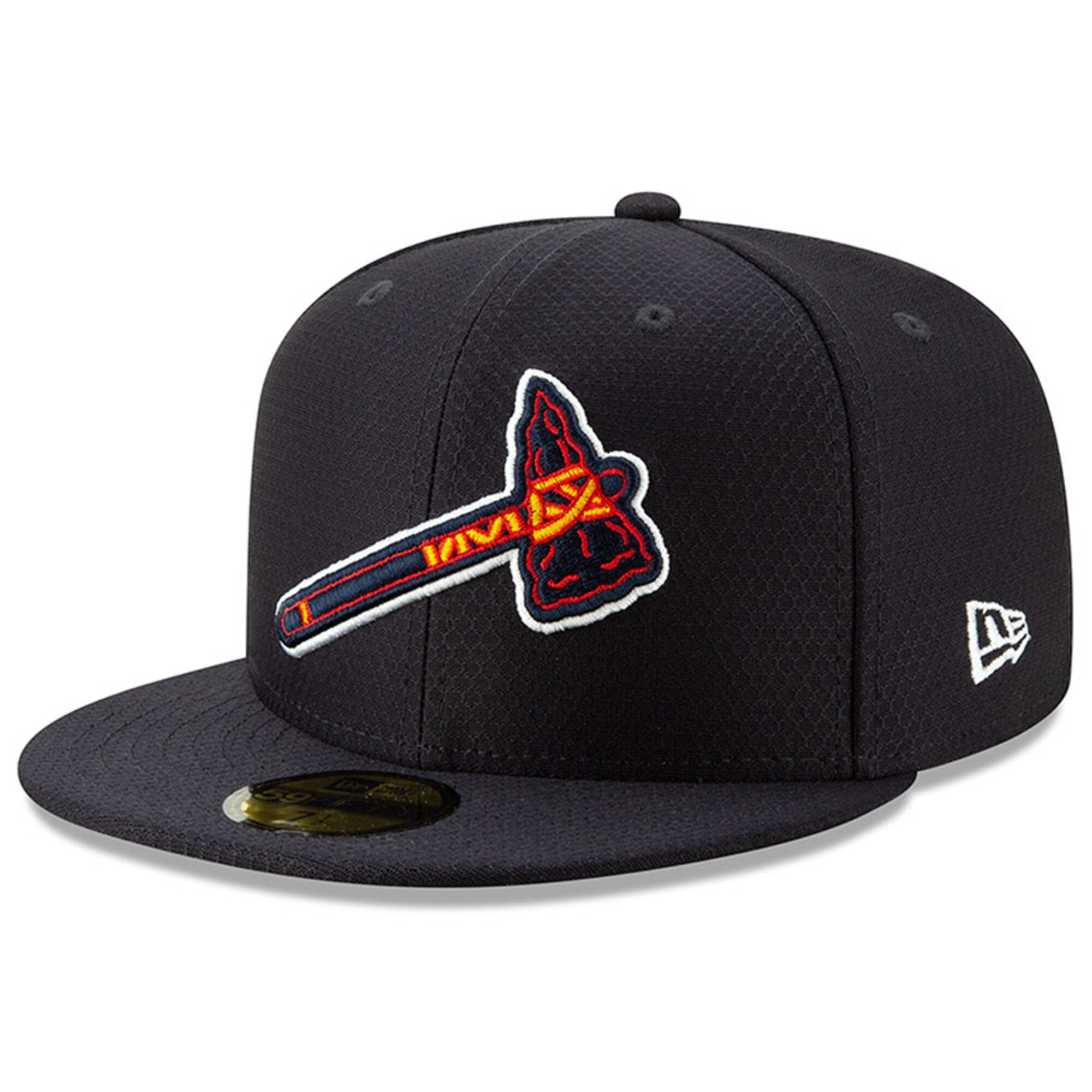 [11900054] Mens New Era MLB 2019 Batting Practice 59FIFTY Fitted Atlanta Braves
