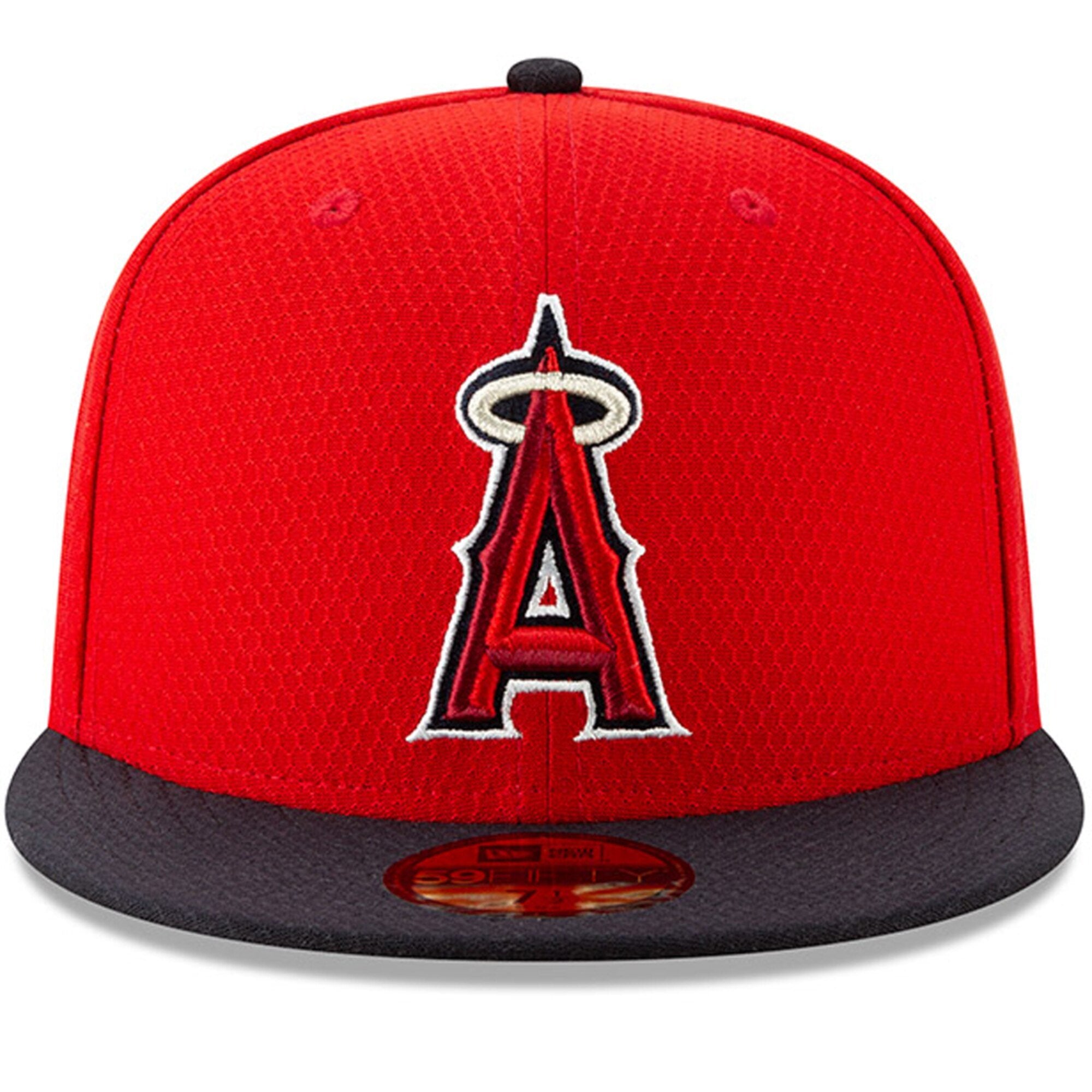 [11900056] Mens New Era MLB 2019 Batting Practice 59FIFTY Fitted Los Angeles Angels