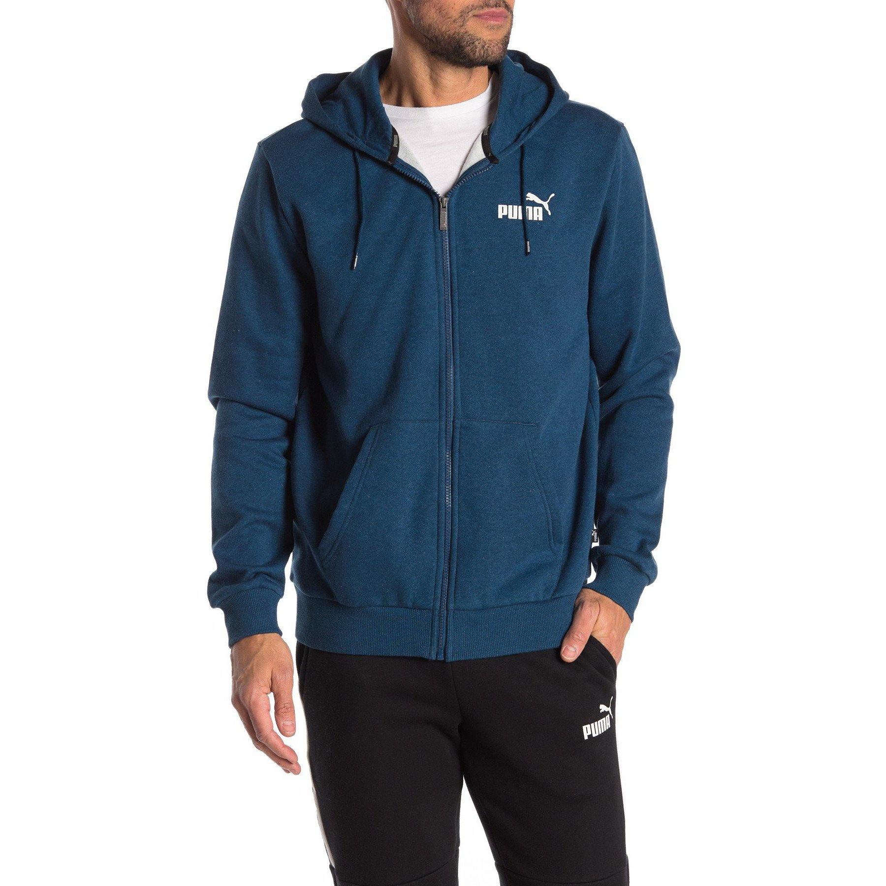 [852425-38] Mens Puma Essential Fullzip Hoody Fleece - sneakAR