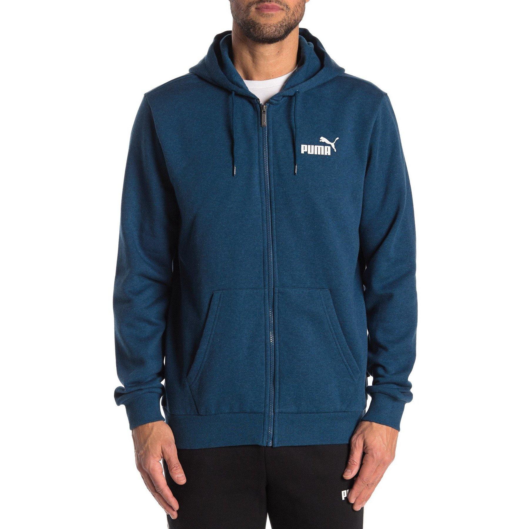 [852425-38] Mens Puma Essential Fullzip Hoody Fleece - sneakAR