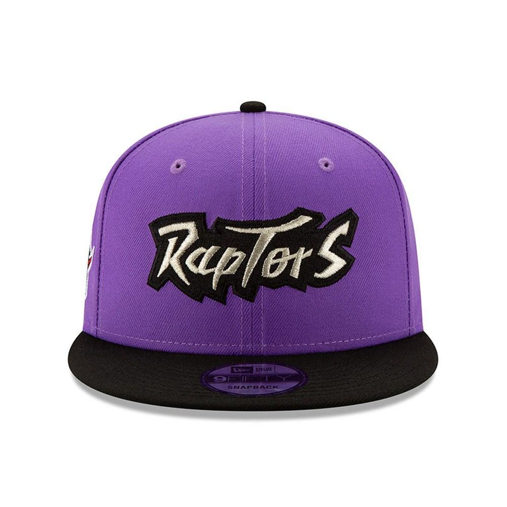 [12195010] Mens New Era NBA Hardwood Classics Night 9Fifty Snapback - Raptors - sneakAR