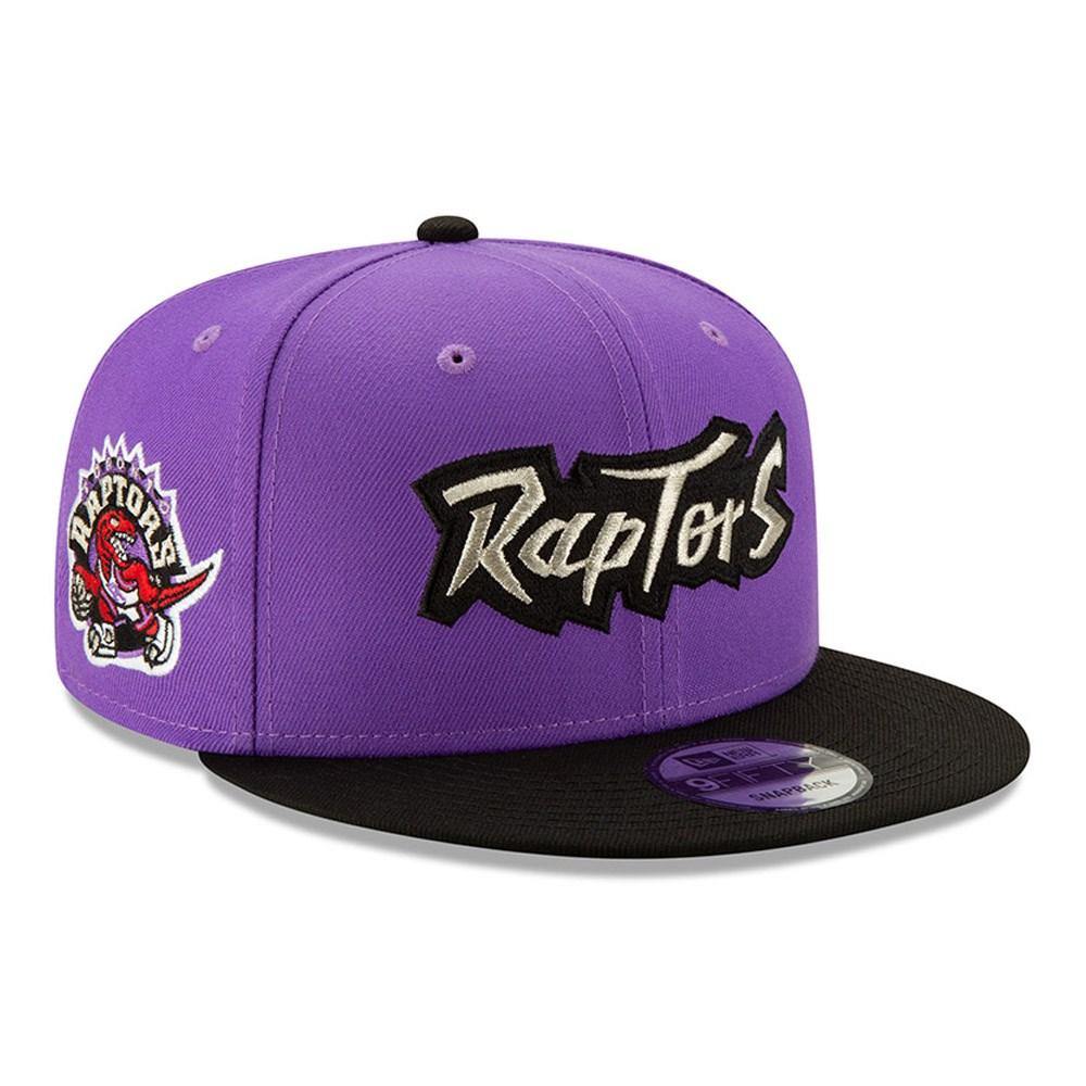 [12195010] Mens New Era NBA Hardwood Classics Night 9Fifty Snapback - Raptors - sneakAR