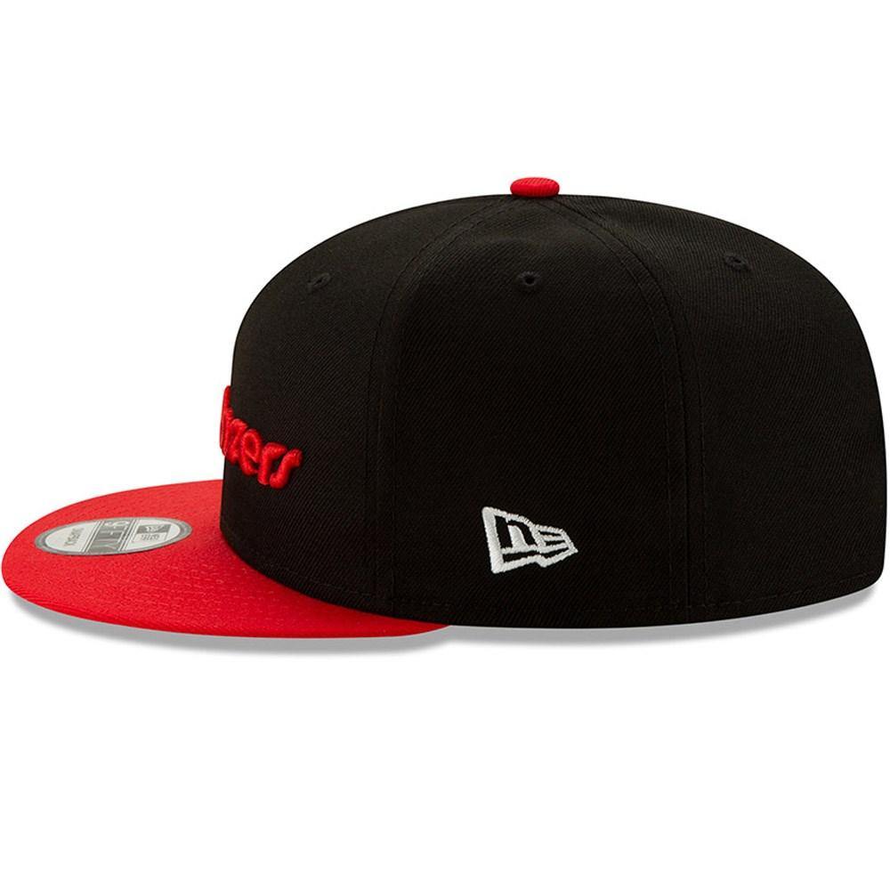 [12195012] Mens New Era NBA Hardwood Classics Night 9Fifty Snapback Trailblazers - sneakAR
