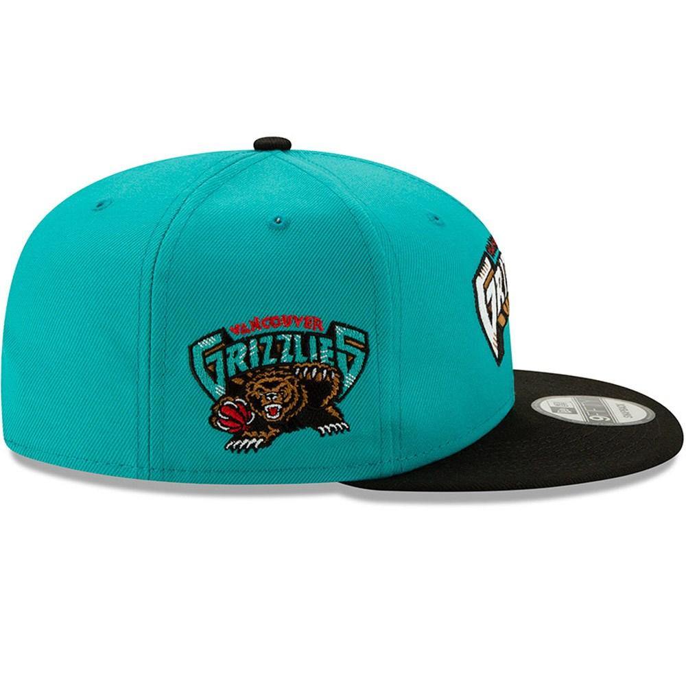 [12195014] Mens New Era NBA Hardwood Classics Night 9Fifty Snapback - Grizzlies - sneakAR