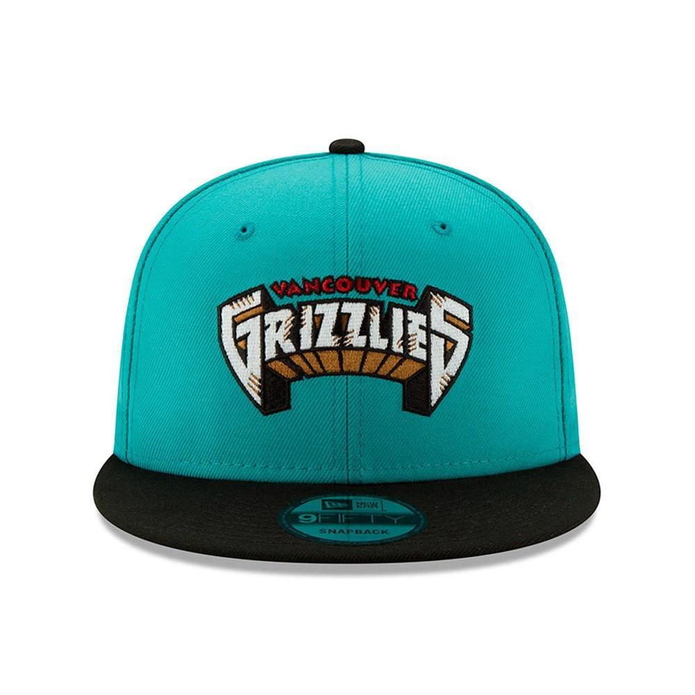[12195014] Mens New Era NBA Hardwood Classics Night 9Fifty Snapback - Grizzlies - sneakAR
