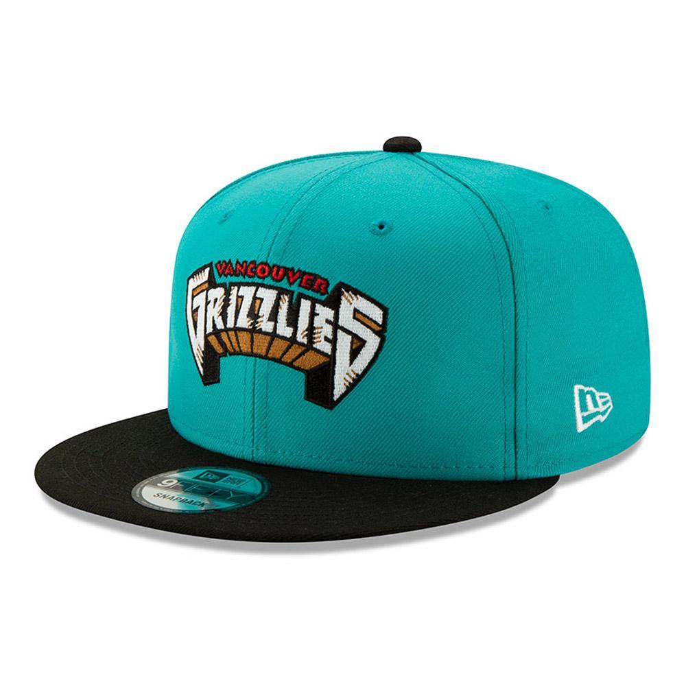 [12195014] Mens New Era NBA Hardwood Classics Night 9Fifty Snapback - Grizzlies - sneakAR