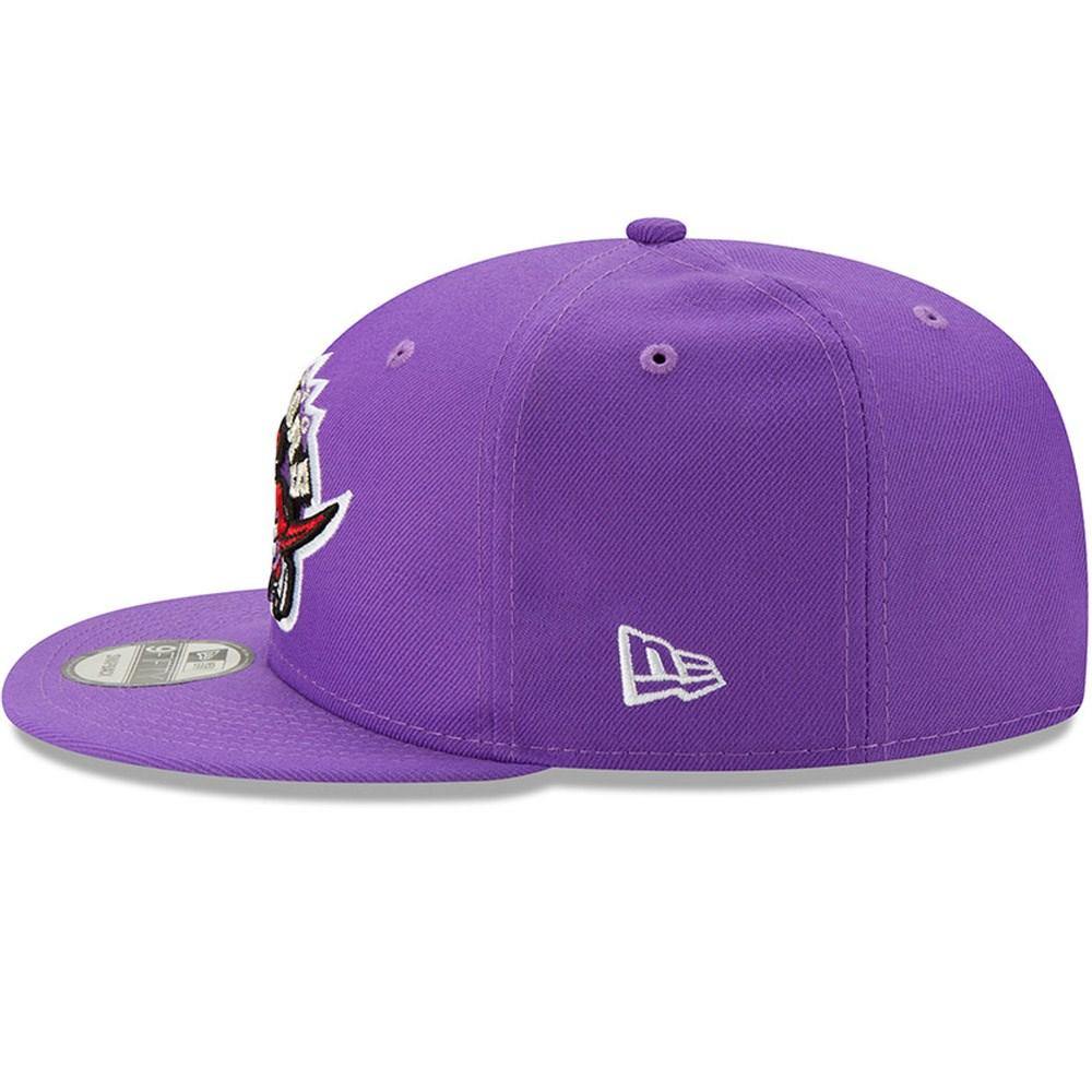 [12195033] Mens New Era NBA Hardwood Classics Night 9Fifty Snapback - Raptors - sneakAR