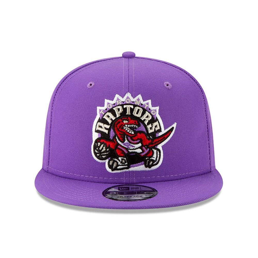 [12195033] Mens New Era NBA Hardwood Classics Night 9Fifty Snapback - Raptors - sneakAR