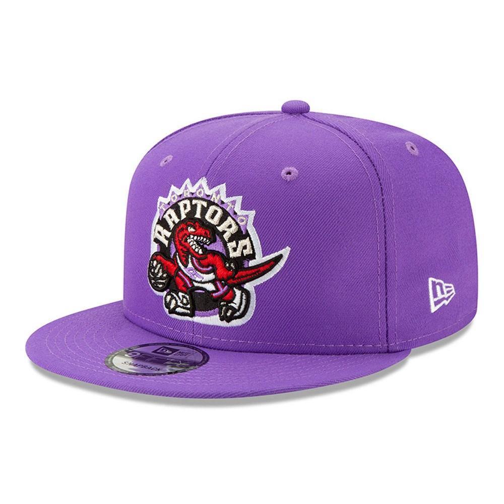 [12195033] Mens New Era NBA Hardwood Classics Night 9Fifty Snapback - Raptors - sneakAR