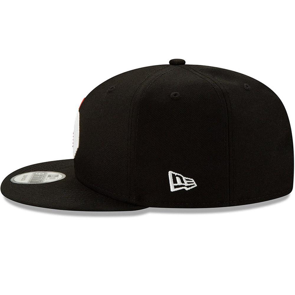 [12195037] Mens New Era NBA Hardwood Classics Night 9Fifty Snapback Trailblazers - sneakAR